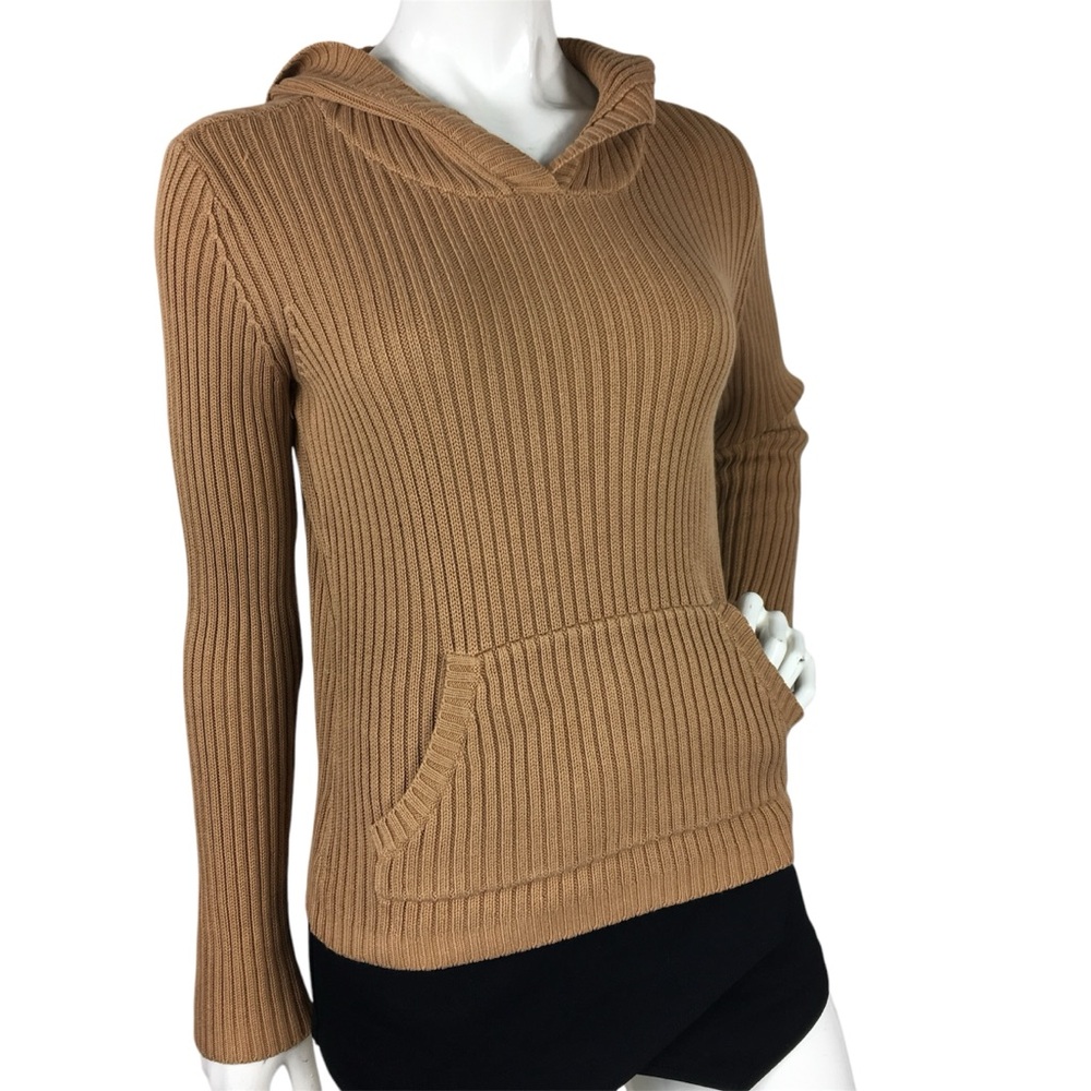 Moda International by Victoria’s Secret Knit Hooded Sweater S
